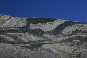 Doleritgänge im Kangerlussuaq-Fjord